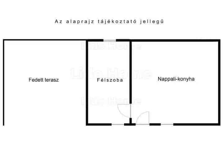 Gárdonyi nyaraló eladó tóközelben 20 nm 582 nm telekkel