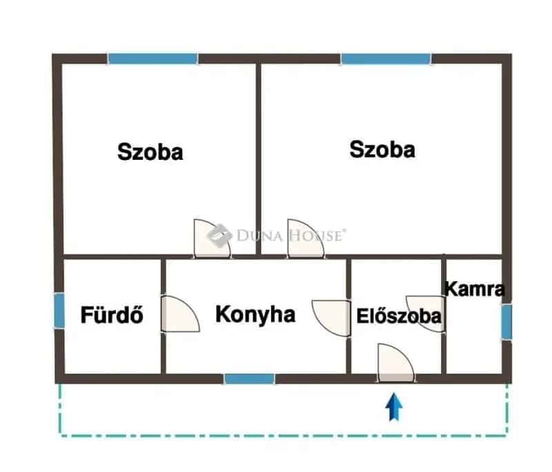 45 nm-es Házrész Eladó Kerepesen - Jó Közlekedés - Csendes Környék