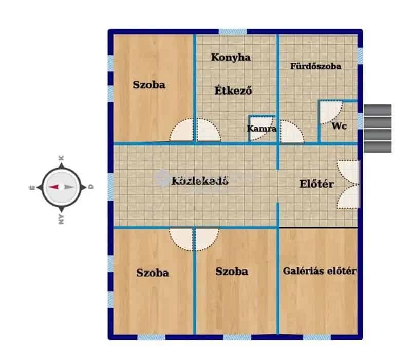 Ház Kiadó , Balmazújvárosi járás, Alföld és Észak