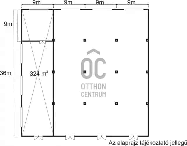Tököli kiadó kereskedelmi ingatlan, UZ013242