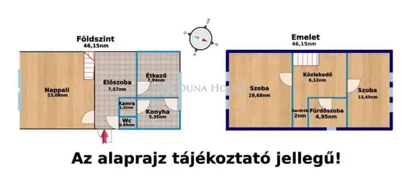 Rákoscsaba Ikerházfél Eladó 92 3 m² 3 Szoba 500 m² Telek