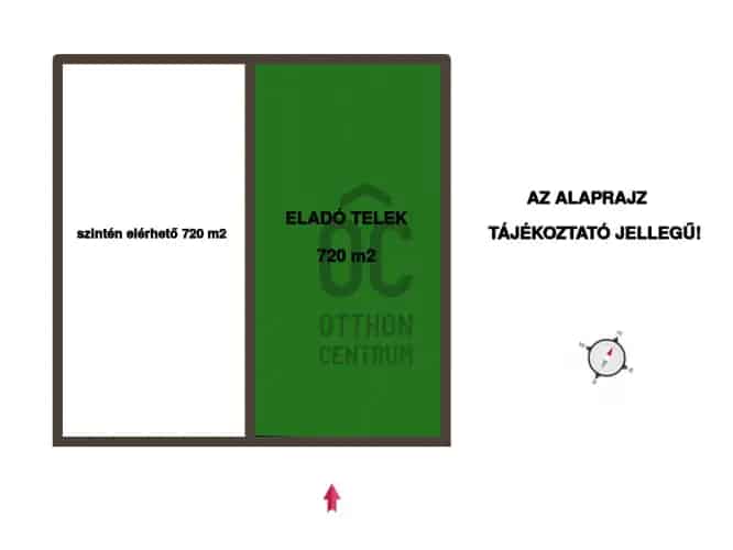 Dabasi eladó telek, DTK075858