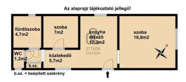 Pogányszentpéter - 2 szobás családi ház eladó