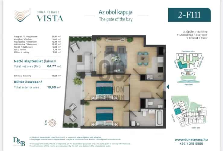 Budapest XIII. kerületi eladó újépítésű lakás, U0048054