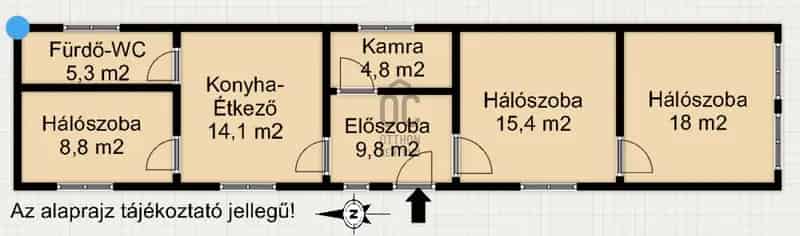 Becsehelyi eladó családi ház, H488301