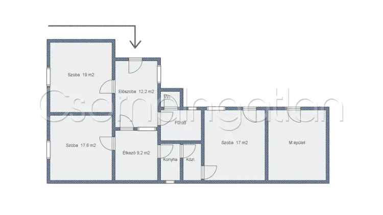 86 m2-es Felujítandó Téglaház Rábapordányban 1338 m2-es Telken