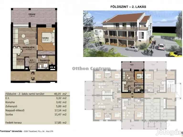 Eladó lakás Tiszafüred - Tiszafüred, Lakás - Jófogás Ingatlan