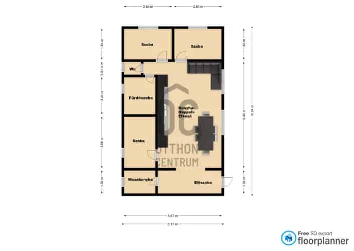 Nyíregyházai eladó újépítésű ikerház, H501352