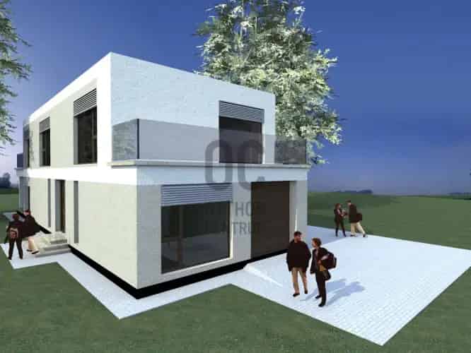 Debreceni eladó újépítésű minimalista ikerház U0048045
