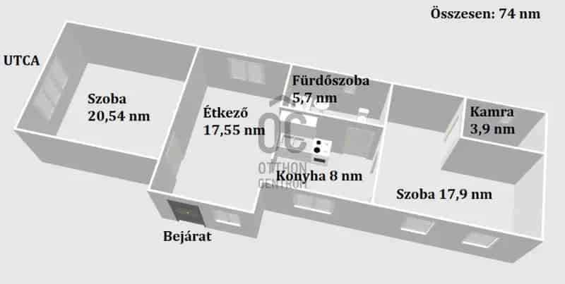 Ajkai eladó családi ház, H490658