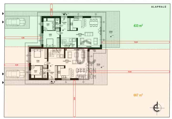 Debreceni eladó újépítésű ikerház, U0043362