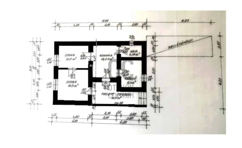 Sárospataki eladó családi ház 66 m2