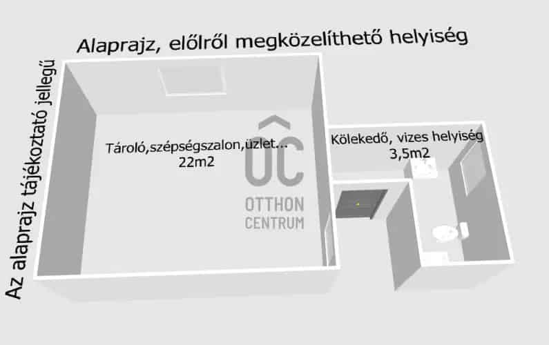 Budapest XVIII. kerületi eladó kereskedelmi ingatlan, UZ018810