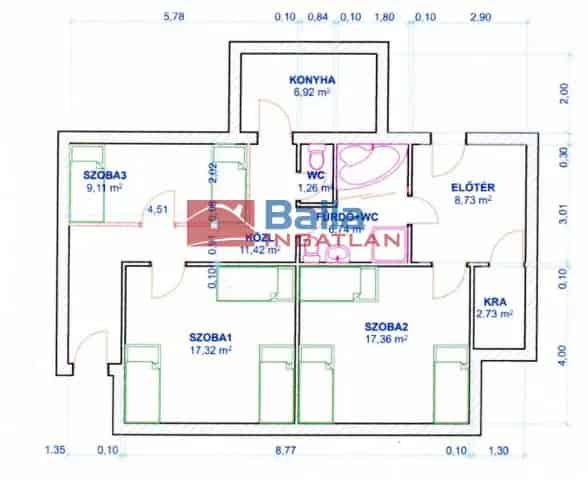Adonyi családi ház eladó 89nm 2 1 félszoba