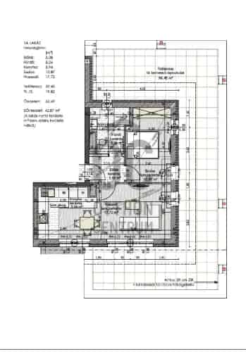 Hegykői új építésű penthouse lakás eladó 60nm terasszal