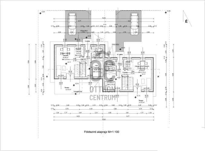 Pócsmegyeri eladó újépítésű ikerház, U0047935