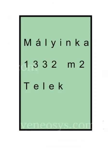 Irányár: 10.7 M Ft ELADÓ Mályinkán 1332 m² területű kivett beépítetlen terület, építési telek.