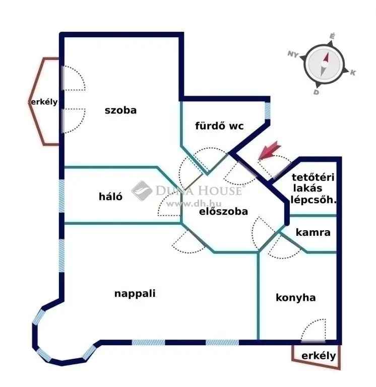 Lakás Kiadó , 9, Bajcsy-Zsilinszky utca, Pécs, Dunántúl