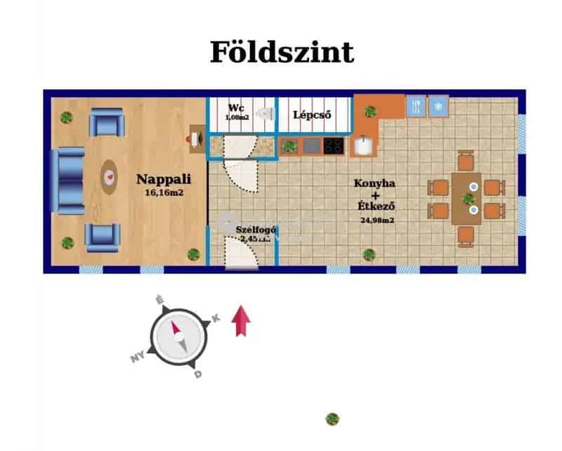 Ház Kiadó , Szegedi járás, Alföld és Észak