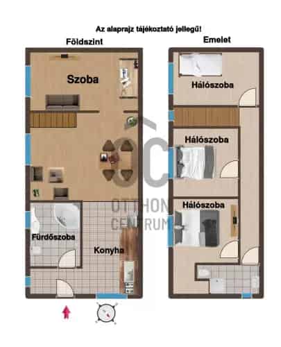 Budapest XIX. kerületi eladó ikerház, DHZ021308