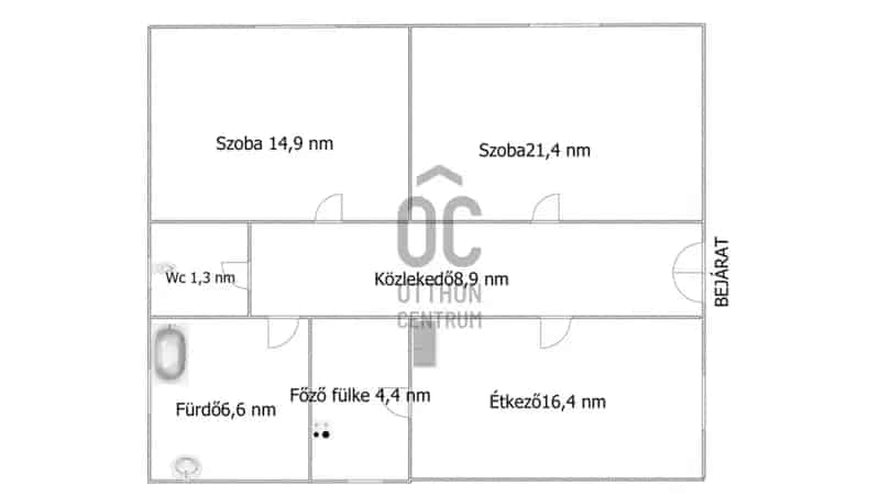 Mándoki eladó családi ház, H457386