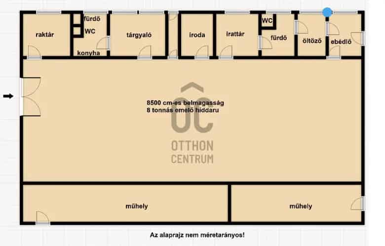 Horti eladó kereskedelmi ingatlan, UZ015876