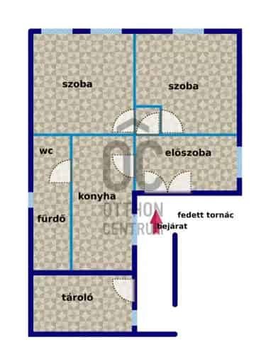 Nemesrempehollósi családi ház eladó - 76nm - 809nm telek