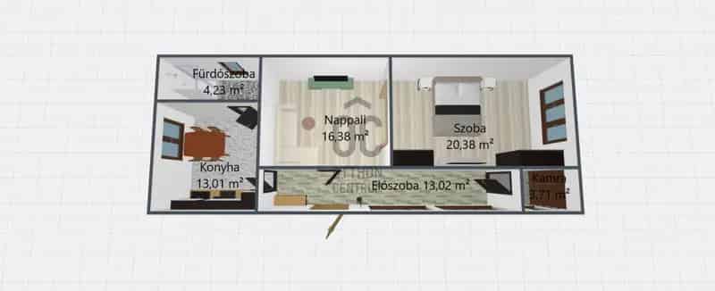 Nádudvari eladó családi ház, H501391