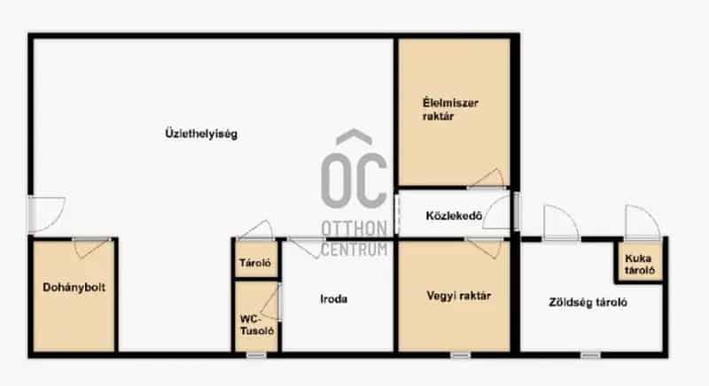 Alsószentiváni családi ház eladó - 90nm - több szoba - vegyesboltként is alkalmas