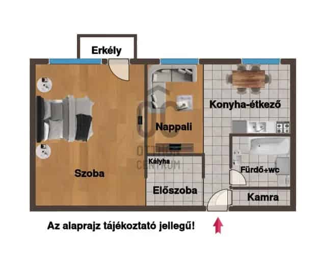 Nyergesujfalui Elado Lakas 44nm Erkellyel