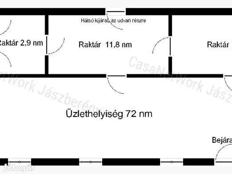 Jászalsószentgyörgyön 832 nm-es telken eladó egy 104 nm-es üzlet - Jászalsószentgyörgy, Iroda, üzlethelyiség, ipari ingatlan - Jófogás Ingatlan