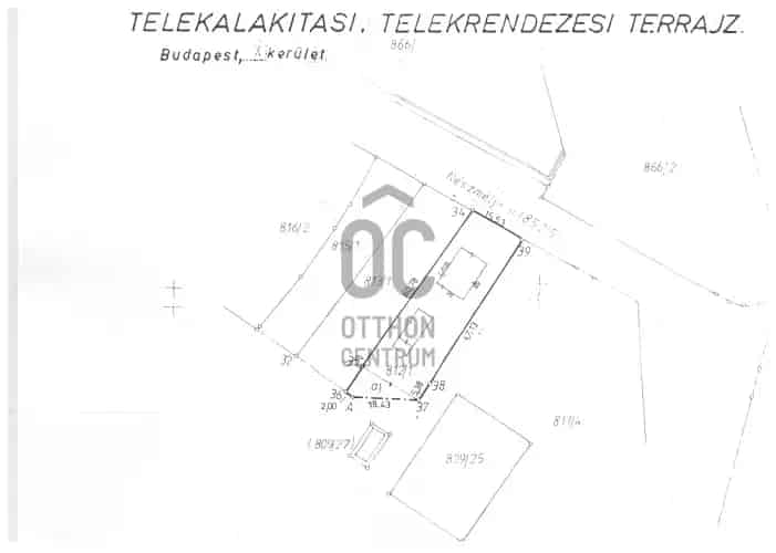 Budapest XI. kerületi eladó telek, DTK026220