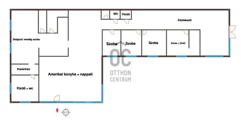 Nyíradonyi családi ház eladó 218 nm 4 1 szoba 1500 nm telek