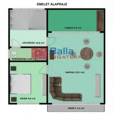 Csörögi családi ház eladó - 118m², 3 szoba, 720m² telek