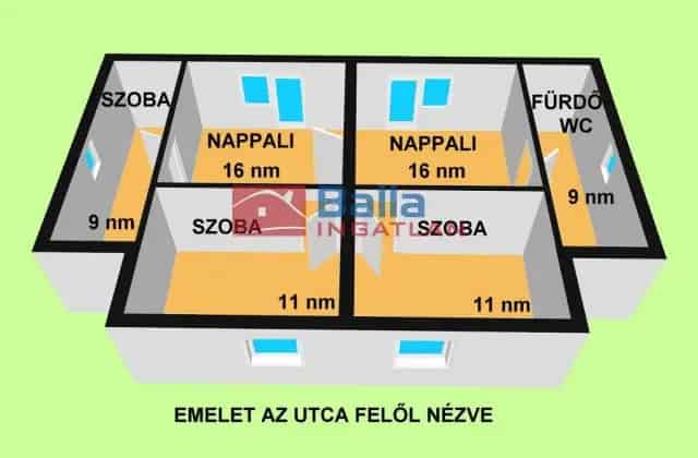 Délegyháza vízparti családi ház eladó 145 nm 7 szoba