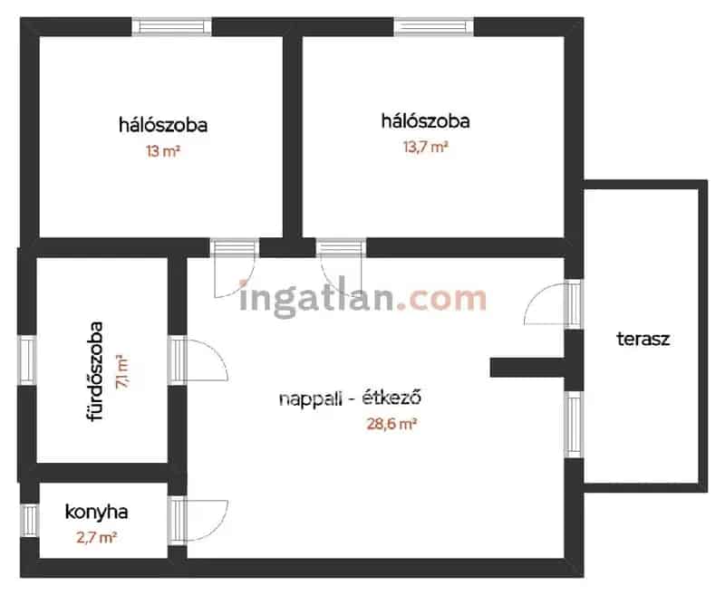 Ház Kiadó , Kalocsai járás, Alföld és Észak