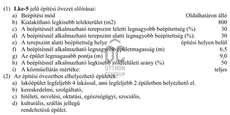 Gyömrői eladó telek, T038040