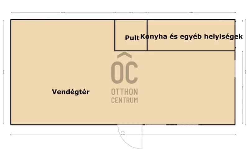 Füzvölgyi eladó kereskedelmi ingatlan, UZ017924