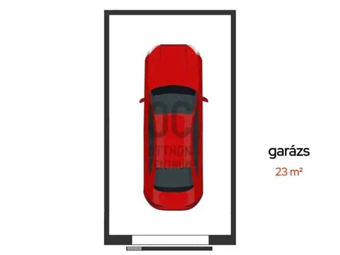 Budapest I kerületi eladó garázs - 24 m2 - felújított