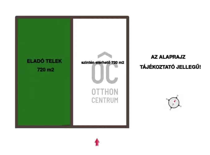 Dabasi telek eladó 720 m2 30 beépíthetőséggel