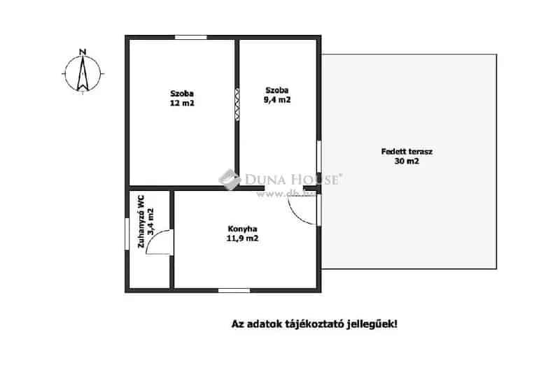 Siófoki Balatoni Nyaraló Eladó 37m2 30m2 Terasz 462m2 Telek