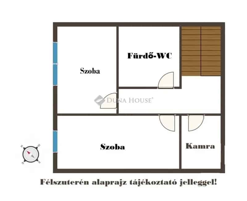 Amerikai konyhás nappali 5 hálószobás ikerházfél Rákoscsabán