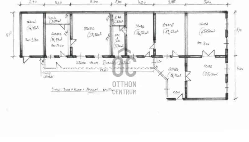 Belvárosi Polgári Ház 166m2 670m2 Telekkel