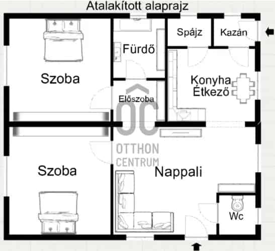 Ebesi eladó családi ház, H503226