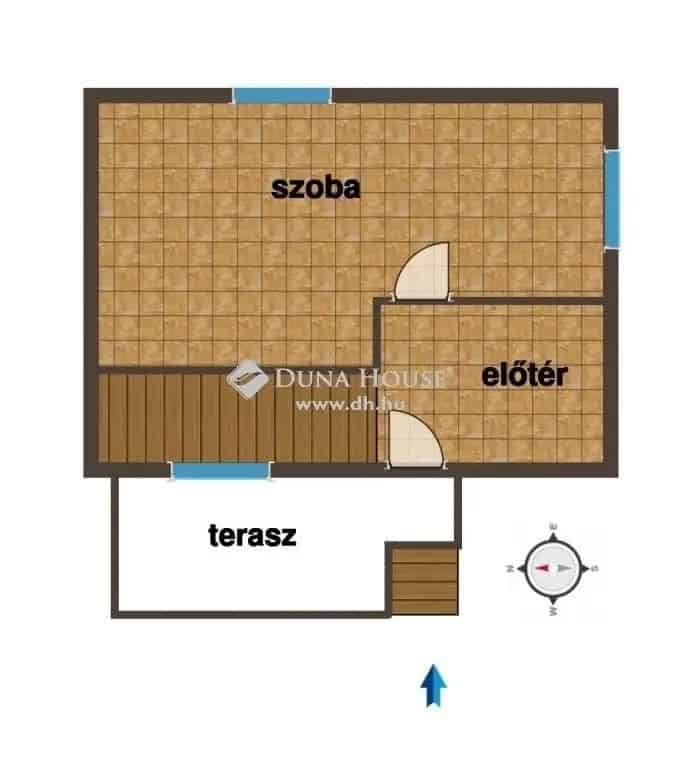Debreceni 1320 nm-es Zártkerti Ingatlan 55 nm-es Házzal