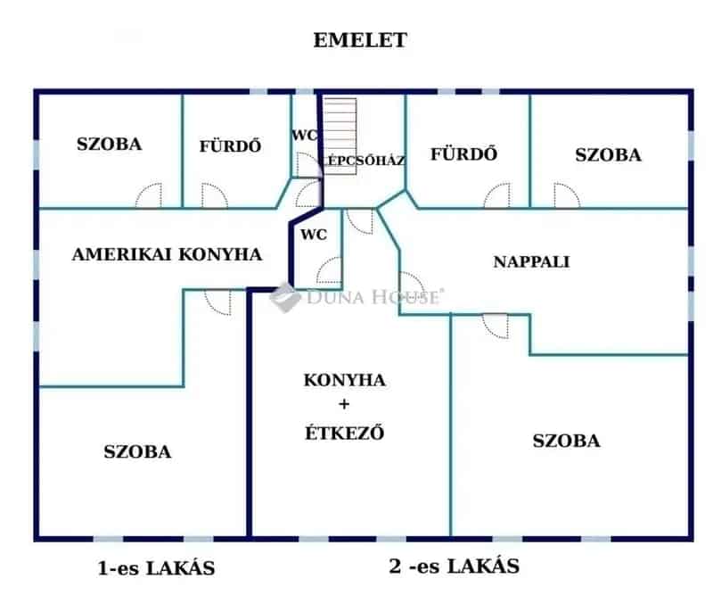 2023-as építésű 107 m2-es 2 szobás lakás Soroksáron teljes bútorzattal