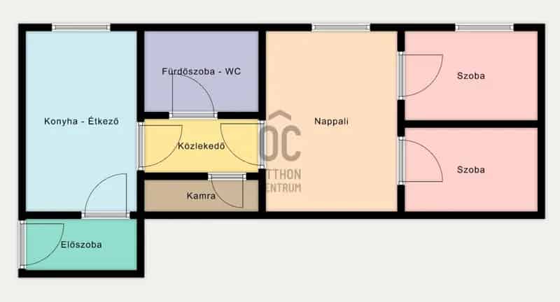 Debrecen Belváros 60nm 3 Szobás Felújított Lakás