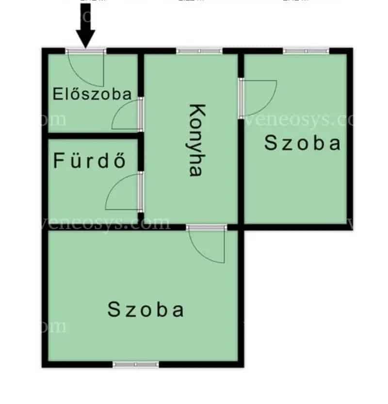 ELADÓ Múcsony - Alberttelep központi részén egy 2 szobás komfortos sorházi lakás!
