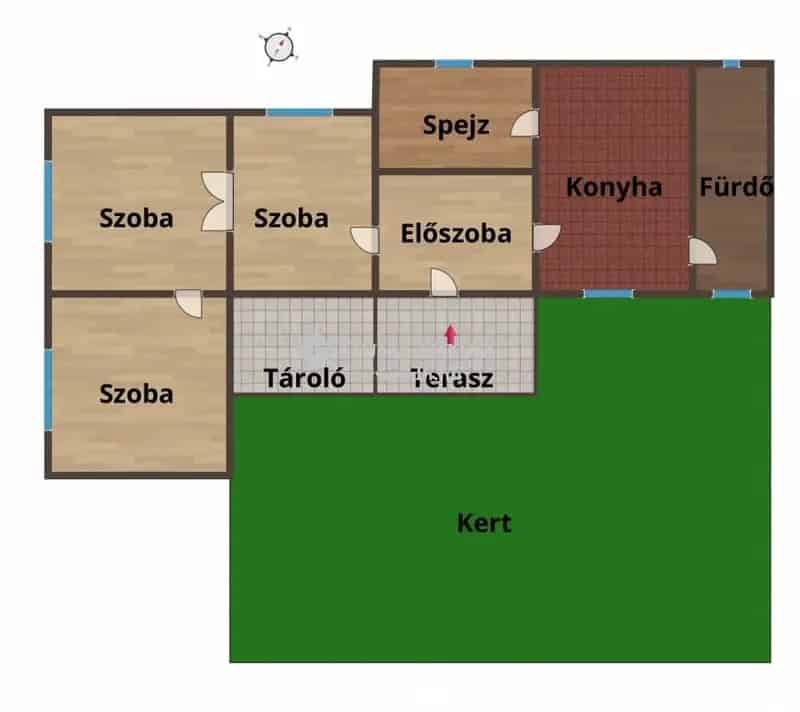 Ház Kiadó , Vecsési járás, Közép-Magyarország