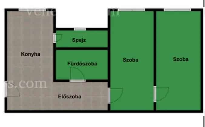 Felújítandó természetközeli lakás